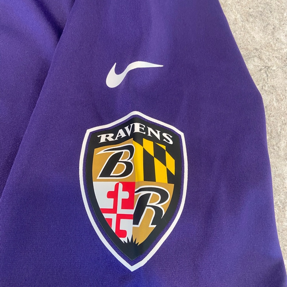 Baltimore Ravens Nike Tyler Linderbaum Purple Ravens Jersey-XXL - Picture 8 of 9